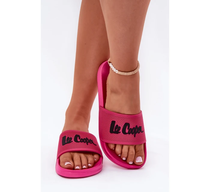 Dámské Pantofle model 21693906 Fuchsie - Lee Cooper