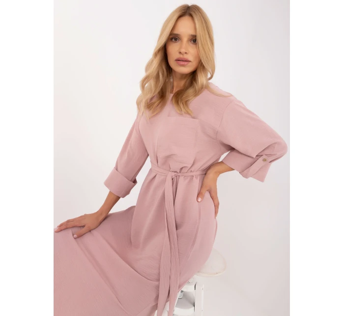 Šaty LK SK 509694.61 tmavoružové