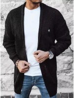 Pánsky čierny sveter FashionStreet WX1985