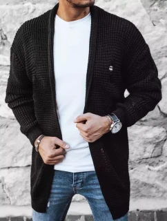 Pánsky čierny sveter FashionStreet WX1985