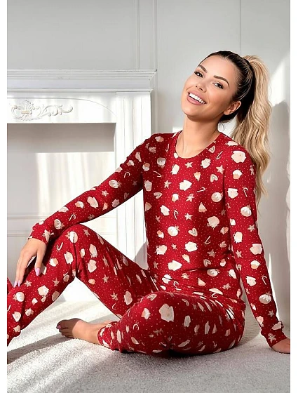 Piżama Donna Cookie Long DŁ/R S-2XL
