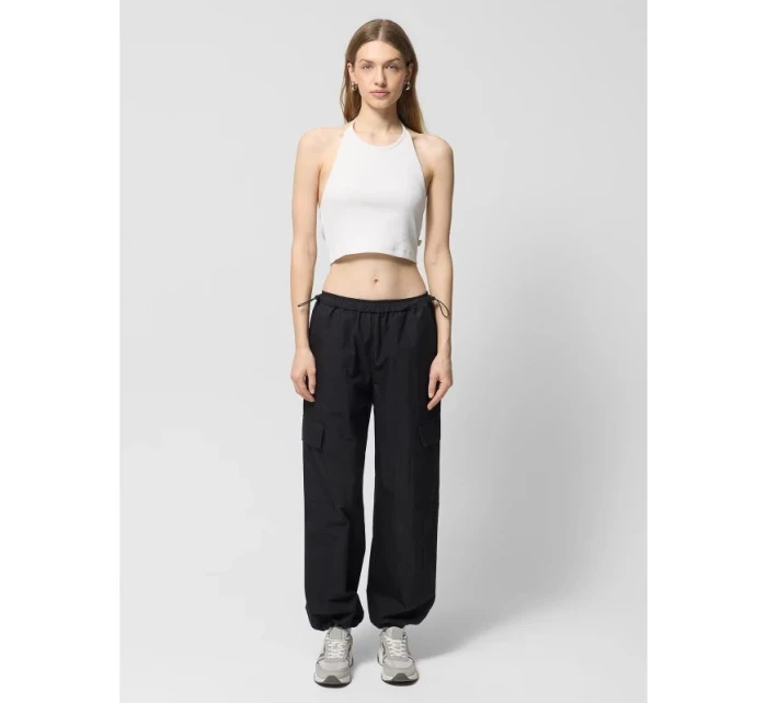 Dámské kalhoty z tkaniny model 21432883 - Outhorn Dámské kalhoty z tkaniny model 21432883 - Outhorn