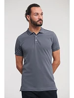 Pánské elastické piqué polo 10. convoy grey model 22473880 - Russell Athletic Pánské elastické piqué polo 10. convoy grey model 22473880 - Russell Athletic