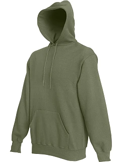 Fruit of the Loom Classic Hooded Sweat Mikina s kapucňou 16.2208 classic olive