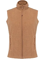 K 906 Dámská mikrofleecová vesta camel heather model 22511150 - Kariban K 906 Dámská mikrofleecová vesta camel heather model 22511150 - Kariban