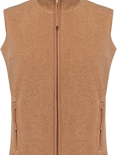 K 906 Dámská mikrofleecová vesta  camel heather model 22511150 - Kariban
