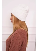 Fleecová čiapka Anna K238 biela Fleecová čiapka Anna K238 biela
