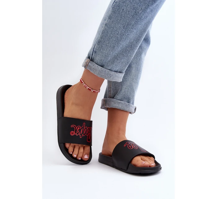 Dámské žabky model 21647549 Černé - Lee Cooper