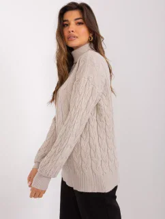 Sweter AT SW model 19014885 beżowy - FPrice