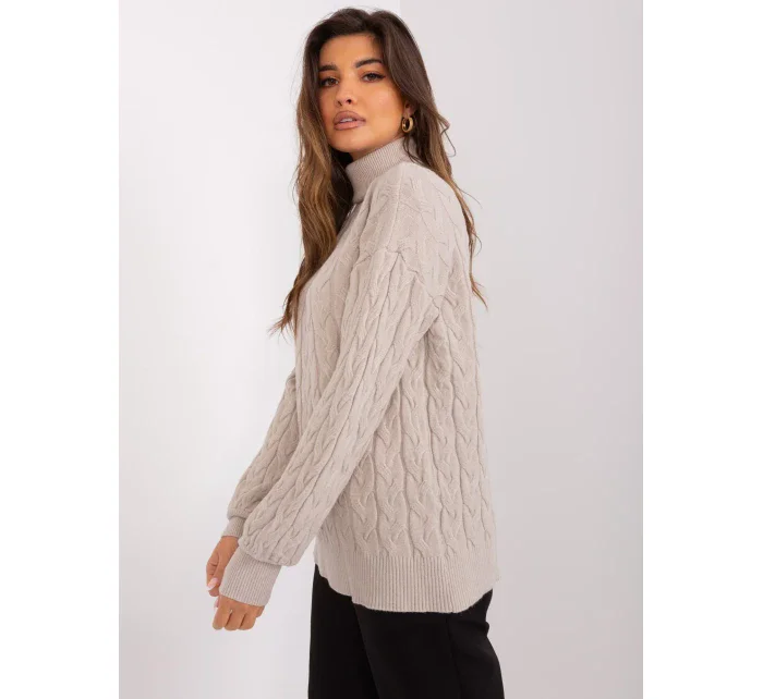Sweter AT SW model 19014885 beżowy - FPrice