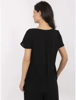 Blúzka D73761M11171B čierna