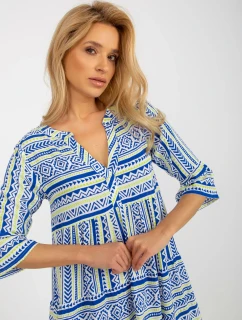 Dámske šaty D73771M30214F tmavo modré - FPrice