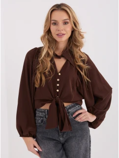 Bluzka MI BZ model 21782327 brązowy - FPrice