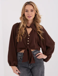 Blúzka MI BZ 3304.12 hnedá