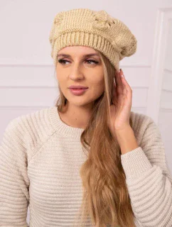 Dámská čepice Sofia model 18752187 beige - K-Fashion