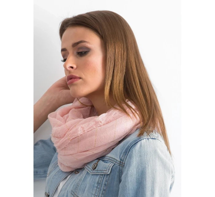 Dámský šátek AT CH ST model 14826904 světle růžový - FPrice