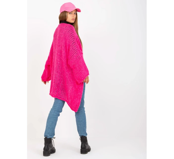 Dámsky sveter TW SW BI M2202 fluo ružový
