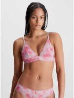 Dámska plavková podprsenka bikini KW0KW02121 OJV ružová - Calvin Klein