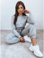 Dámská tepláková souprava světle šedá Dstreet model 21964598 - FashionStreet