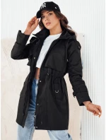 Dámská přechodná bunda parka černá Dstreet model 21974360 - FashionStreet Dámská přechodná bunda parka černá Dstreet model 21974360 - FashionStreet