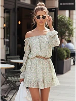 Španielske šaty KERVEN zelené FashionStreet EY2471 Španielske šaty KERVEN zelené FashionStreet EY2471