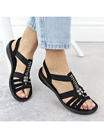 Dámske sandále Romansh black Rieker 60806-00
