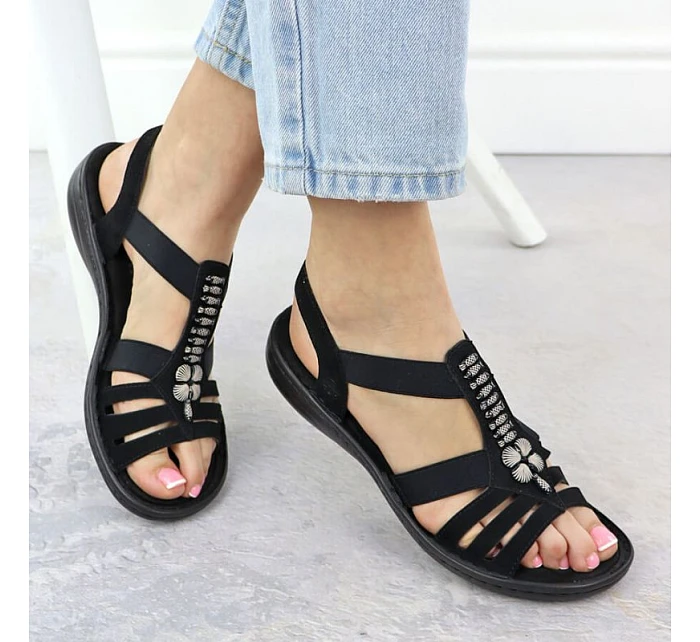 Dámske sandále Romansh black Rieker 60806-00