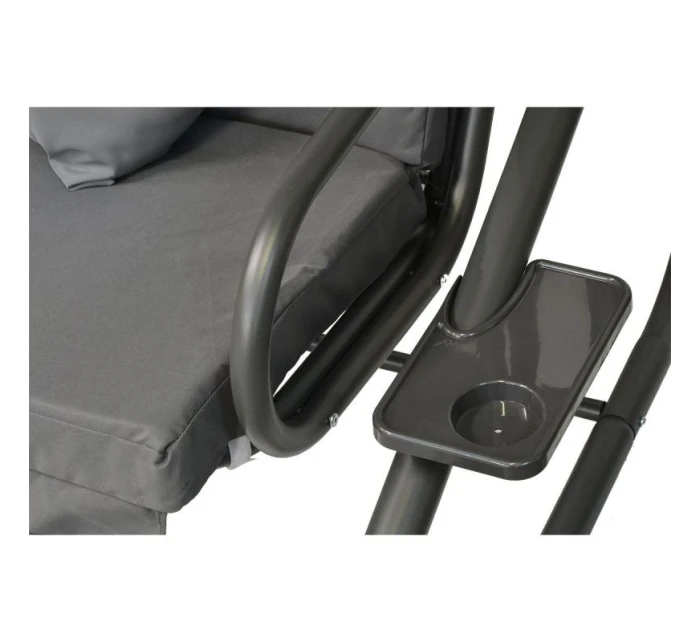 ZÁHRADNÁ A BALKÓNOVÁ HOJDAČKA KASIA 3 OSOBY SIVÁ ZÁHRADNÁ A BALKÓNOVÁ HOJDAČKA KASIA 3 OSOBY SIVÁ