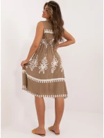 Šaty DHJ SK 12616.13 tmavo lila Šaty DHJ SK 12616.13 tmavo lila