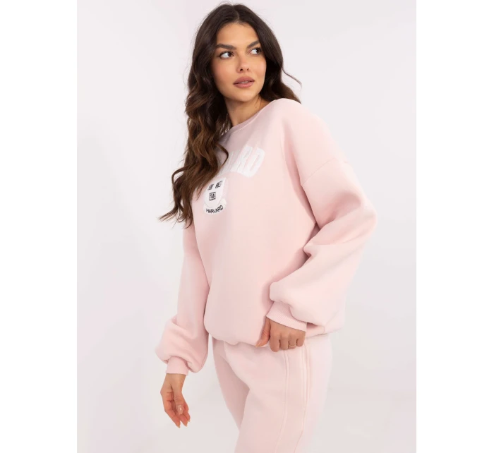Mikina EM BL 617 16.01X svetlo ružová