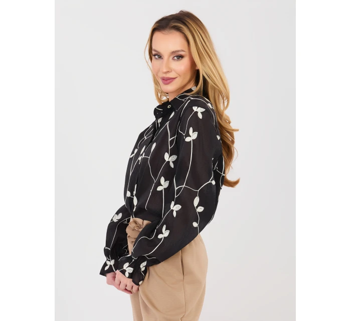 Košeľa LK KS 510104.98 čierna