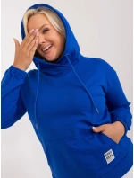 Blúzka RV BL 8655 1.13X kobaltovo modrá