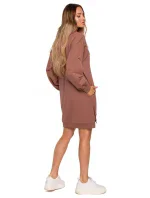 model 17191712 Svetrová tunika se zipy černá - Moe model 17191712 Svetrová tunika se zipy černá - Moe