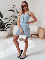 Džínové mini šaty bez ramínek blue Dstreet model 21987991 - FashionStreet