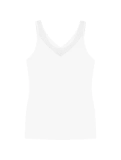 Feel of Modal Tank Top - WHITE - TRIUMPH WHITE - TRIUMPH