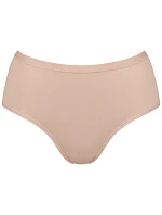 Dámske bavlnené midi nohavičky GO Daily - BROWN - Body 00LZ - SLOGGI