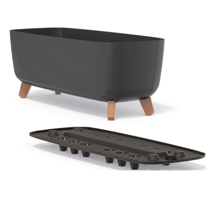 GRACIA CASE POND 39x19,5cm ANTHRACITE