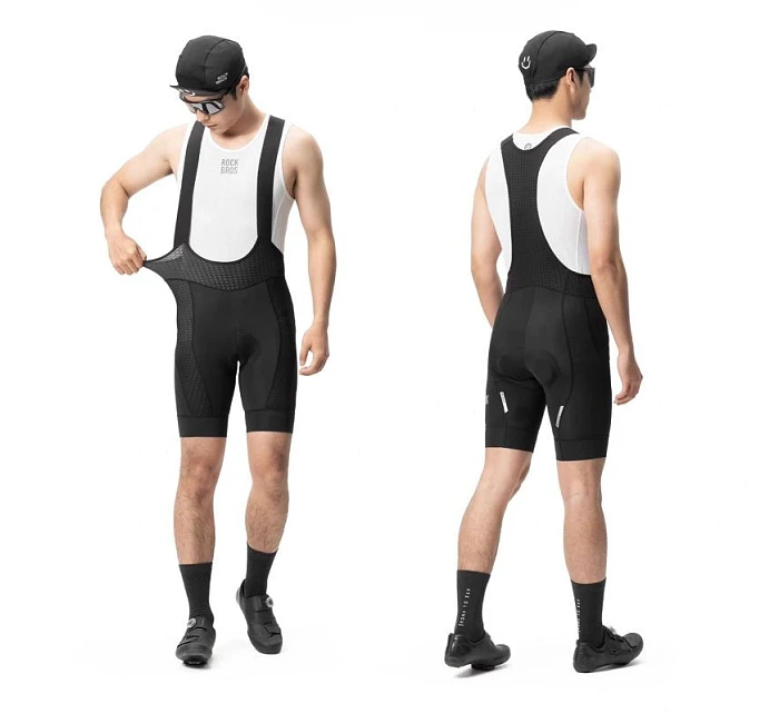 model 22114033 pánské krátké cyklistické šortky se šlemi Velikost S černé - Rockbros