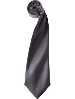 Premier PR 750 Saténová kravata "Colours" 39.0750 dark grey