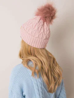 Dámská čepice model 20509099 světle růžová - FPrice