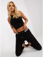 Tepláky RV DR 8019.12 čierna Tepláky RV DR 8019.12 čierna