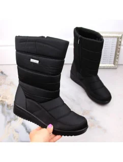 Dámske vysoké snežnice 22SN26-5028 W EVE436A Black - Novinky