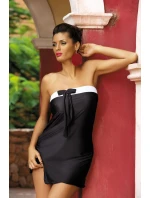 Dámska tunika Mia M-241 Čierna s bielou - Marko