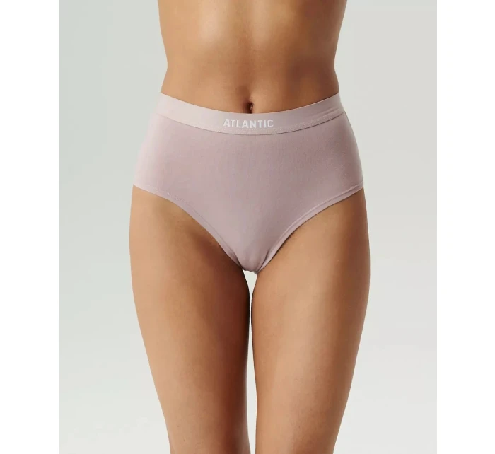 Dámske športové nohavičky 3PACK Maxi 3CLP-009 Black/Grey/Pink Powder - Atlantic