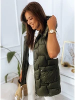 Dámská vesta zelená Dstreet model 21964784 - FashionStreet