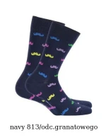 Pánske ponožky Wola Perfect Man vzorované W 94N03 Casual