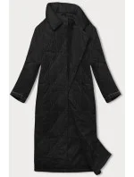 Černý dámský oversize kabát model 18919122 - J.STYLE