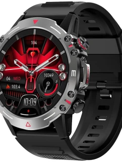 Černý silikonový řemínek model 21805549 - VELTORI