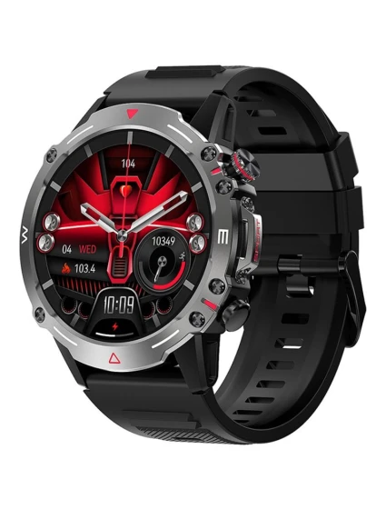 Černý silikonový řemínek model 21805549 - VELTORI Černý silikonový řemínek model 21805549 - VELTORI