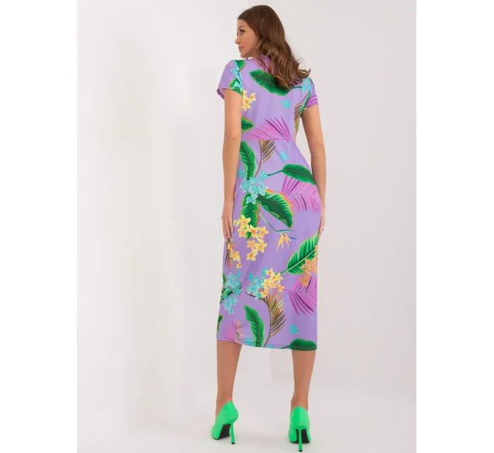 Sukienka DHJ SK  fioletowy model 20095052 - FPrice
